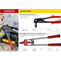 Двуручный заклепочник MIRAX 420 мм, 3.2 - 4.8 мм 31034_z01