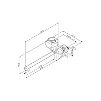 Смеситель для ванны AM.PM F8090016