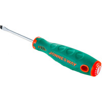 Стержневая шлицевая отвертка Jonnesway D71S575 ANTI-SLIP GRIP, SL5.5x75 мм 49953