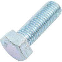 Болт с шестигранной головкой Метизный двор 16x45 DIN 933, 50 шт. 4607159065476