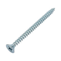 Потайной универсальный шуруп Метизный двор 6,0x80, оцинкованный, 100 шт. 4690441023070