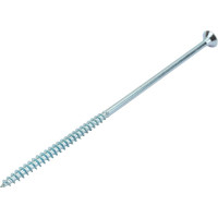 Потайной универсальный шуруп Метизный двор 6,0x160, оцинкованный, 50 шт. 4690441023223