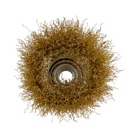 Кордщетка чашеобразная латунная для УШМ, 75 мм ROCKFORCE RF-BWC003(29072)