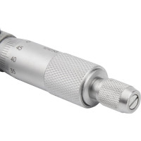 Микрометр NORGAU 0-25 мм, 0.01 мм, с поверкой 041001025/П