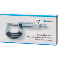 Микрометр NORGAU 0-25 мм, 0.01 мм, с поверкой 041001025/П