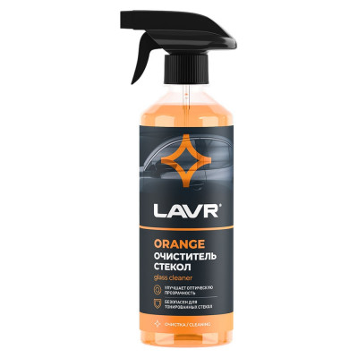 Универсальный очиститель стекол Lavr Orange с триггером 500 мл Ln1610