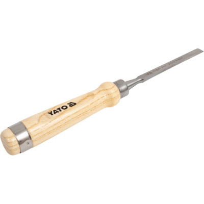 Стамеска (8 мм, деревянная ручка) YATO YT-6241