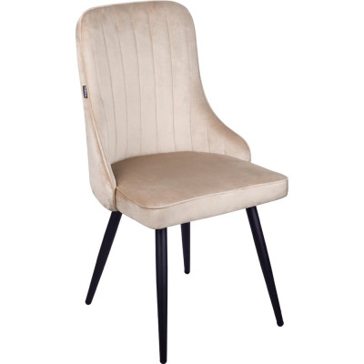 Стул Ridberg ЛОНДОН велюр, бежевый, 2 шт. 1209105