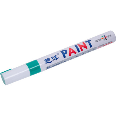 Маркер-краска по металлу Flysea Paint Marker FS-110 с наконечником 2-4 мм, зеленый FS-110-green