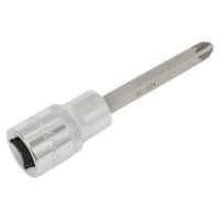 Насадка-вставка с битой Pozidrive (PZ4; 1/2"; 100 мм) ЭВРИКА ER-94704