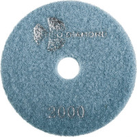 Алмазный гибкий шлифовальный круг TRIO-DIAMOND "Черепашка" PRO LINE 100 мм № 2000 (сухая шлифовка) 362000