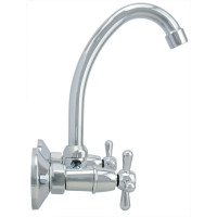 Двуручный смеситель для мойки Juguni настенный 0402.981