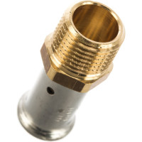 Муфта-пресс HENCO латунь, НР16x1/2, 17P-1604