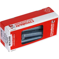 Оцинкованные болты Стройбат DIN 933 М16х80 10 шт. 2630084/272661