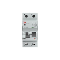 Дифференциальный автомат EKF AVERES DVA-6, 1P+N, 16А (B), 30мА (AC) 6кА rcbo6-1pn-16B-30-ac-av