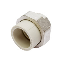 Комбинированная муфта VALFEX PP-R серая, разъем 32х1 дюйма ВР 10155025Г 127-0336