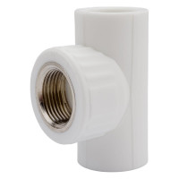 Комбинированный тройник VALFEX PP-R белый, 25х3/4 дюйма ВР 10127025 127-0518