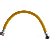 Подводка для газа СТМ ГАЗ ПВХ, 1/2", гайка-гайка, 40 см CGVF1204