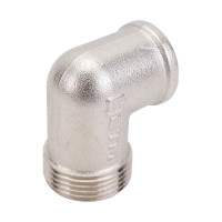 Переходной уголок СТМ 3/4"x1/2", штуцер-гайка CRL34M12