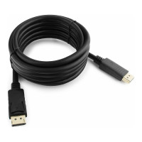 Кабель Cablexpert DisplayPort, 3м, 20M/20M, пакет, черный экран CC-DP-10