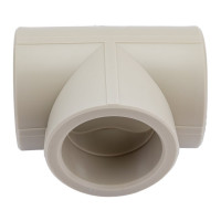 Тройник VALFEX PP-R серый, 63 мм 10111063Г 127-0446