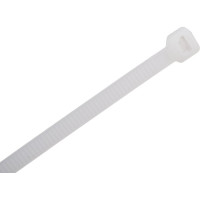 Хомут стяжка нейлоновая SUPRLAN 4,8х300мм белая /100pcs/ 06-1028