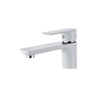 Смеситель для умывальника Aquanet AF520-11СW Arctic высокий, хром/бел 00225486