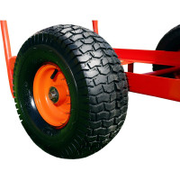 Тачка 2-х колесная Промышленник 300л. антиударная, колесо 6,0х60 д50/20мм с подшип. ПРОМ-300А2КП