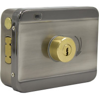 Электромеханический накладной универсальный замок моторного типа ACCORDTEC AT-EL201A  дверь наружу, AT-02405