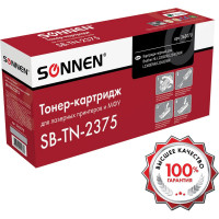 Лазерный картридж SONNEN SB-TN2375 для BROTHER HL-L2300DR/2340DWR/DCP-L2500, 363070