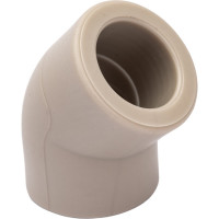 Угольник RTP PN25 45 градусов, внутр внутр D20 мм, серая 11024