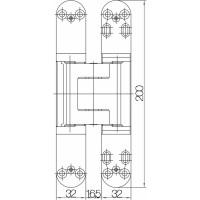 Скрытая петля SIMONSWERK Tectus TE 540 3D F1 67544