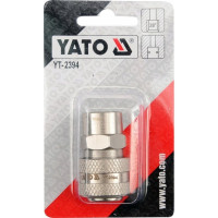 Быстроразъемное соединение YATO с внутренней резьбой 3/8" YT-2394 36992394 092 1