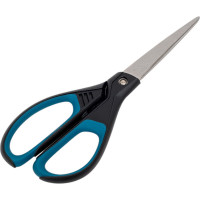Ножницы MAPED Essentials Soft 210 мм, прорезиненные ручки, черно-синие 232007