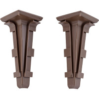 Внутренний угол Arbiton Indo 14 Венге Африка, упаковка 2 шт. 61620