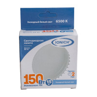 Светодиодная лампа IONICH ILED-SMD2835-15Вт-1350Лм-230В-6500К-GX53 1811
