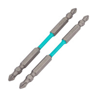 Насадки двусторонние магнитные PH2хPH2, 110 мм, 2 шт JETTOOLS W2-21-011022-2