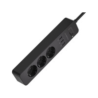 Сетевой фильтр Harper UCH-325 Black H00003419