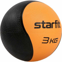Медбол высокой плотности Starfit GB-702 3 кг, оранжевый УТ-00018936