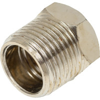Футорка с резьбой PI TOOLS F-3/8M-1/4F универсальный переходник для труб Арт. 7822
