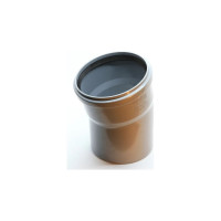 Отвод Flextron D 110 мм 15 градусов, для внутренней канализации 148000