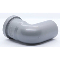 Отвод Flextron D 50 мм 87,5 градусов, для внутренней канализации 139754