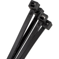 Хомут-стяжка Невский Крепеж 4,2x300 мм, черный, нейлон, 4 шт. 900982