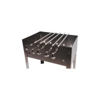 Мангал ООО Агростройлидер ASL 350x250x140x0.5 мм, 5 шампуров уголок 370x10x0.5 мм, в коробке САД-16.03