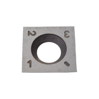 Нож твердосплавный для фрезы ROTIS 14x14x1.5. Z4 744.1414SL