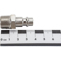 Штуцер быстросъемный рапид папа - M3/8" наружная резьба Pegas pneumatic 3109 - 1