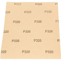 Шлифлист 230x280 мм, Р320, 5 шт Gepard GP5011-320