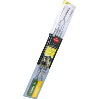 Детские рогатинки-гриль с телескопическими ручками для жарки сосисок, хлеба Forester 2 шт. BQ-B2