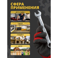 Комбинированный ключ Rockforce 12-гранный прямой 14мм RF-75514(699)