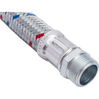 Гибкая подводка для воды НР 3/4" х ВР 3/4", длина 800 мм STOUT RG008S8TK5UVNS